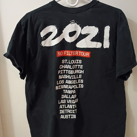 ROLLING STONES 2021 NO FILTER TOUR SHORT SLEEVE CONCERT TEE. - Picture 2 of 3